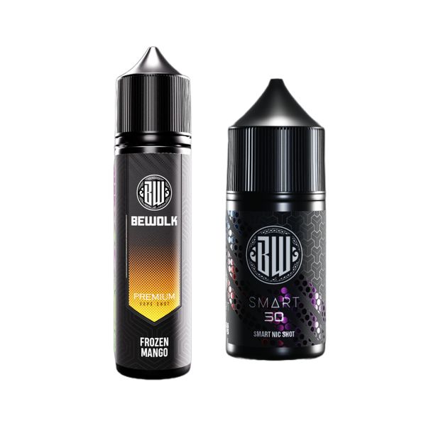 Bewolk SMART Shot 50MG - Frozen Mango (60ml Combo)
