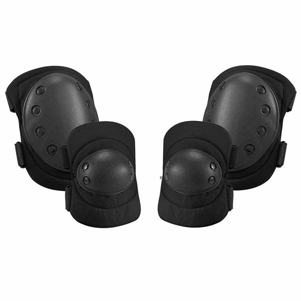 Outdoor Safety Tactical Knee and Elbow Pad Set JY-138