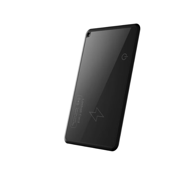 Bltunoed Positioning Card, Ultra-Slim Design, GPS, IP67 Waterproof, Black