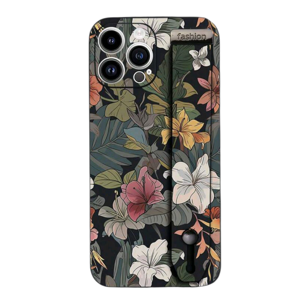Fashion Floral Phone Case Compatible with iPhone 16 and iPhone 16 Pro
