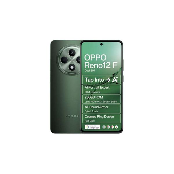 Oppo Reno 12F 256GB Dual SIM - Green - Certified Pre-Owned