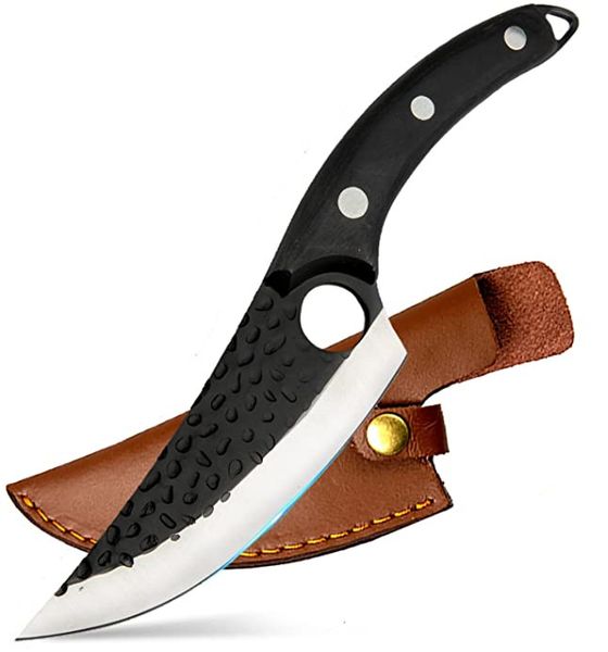 Premium Viking Hand Forged Boning Knife with Sheath