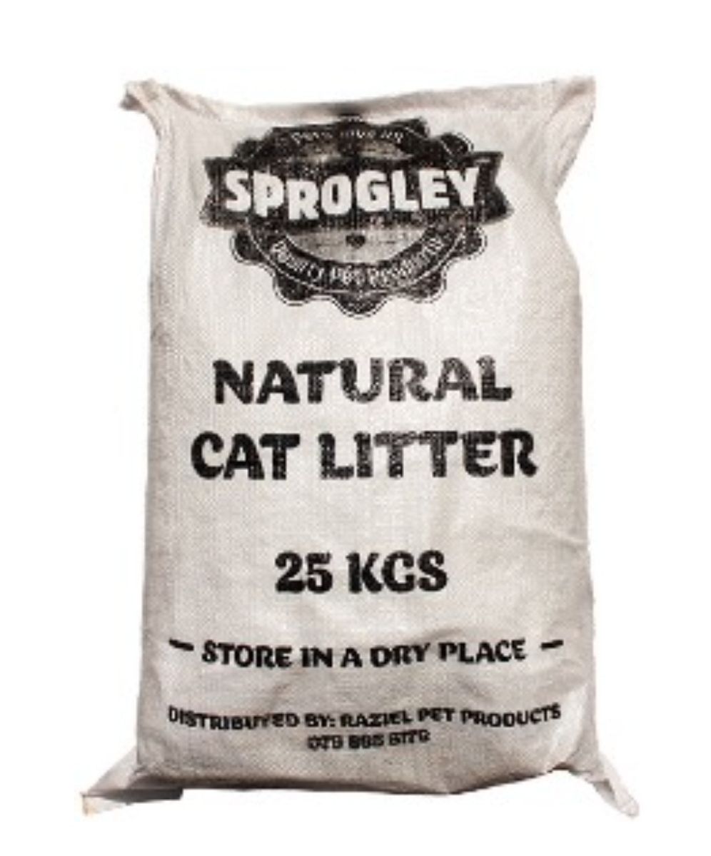 Sprogley Natural Cat Litter 25kg Shop Today. Get it Tomorrow