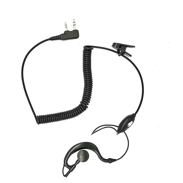 Two Way Radio Earphone Walkie Talkie Headset 2 Pin Earpiece