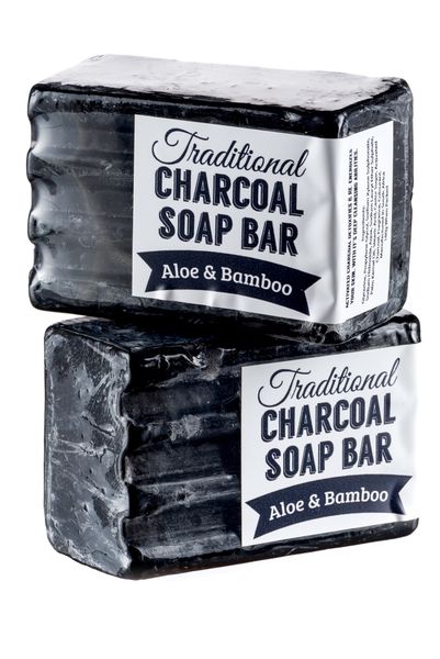 Vensico - Beard Range - Charcoal Glycerine Soap - Pack of 2