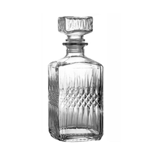 Home Decor Carafe Whiskey Decanter Glass Alcohol 1000ml