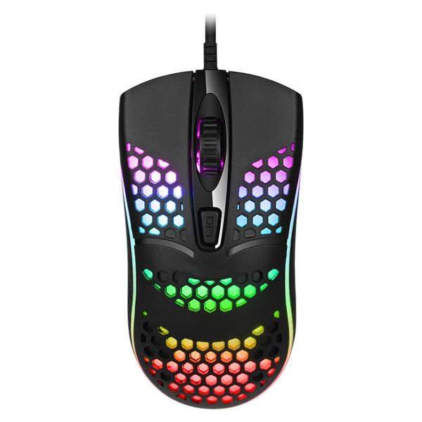 USB Wired Mouse RGB Luminous Gaming Mouse Desktop Laptop Office Computer