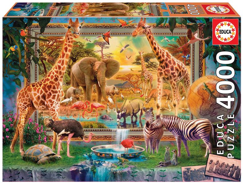 Educa Savana Coming To Life 4000 Piece Puzzle