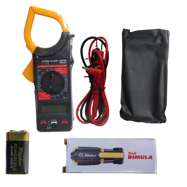 Digital Clamp Multimeter With Screwdriver Set