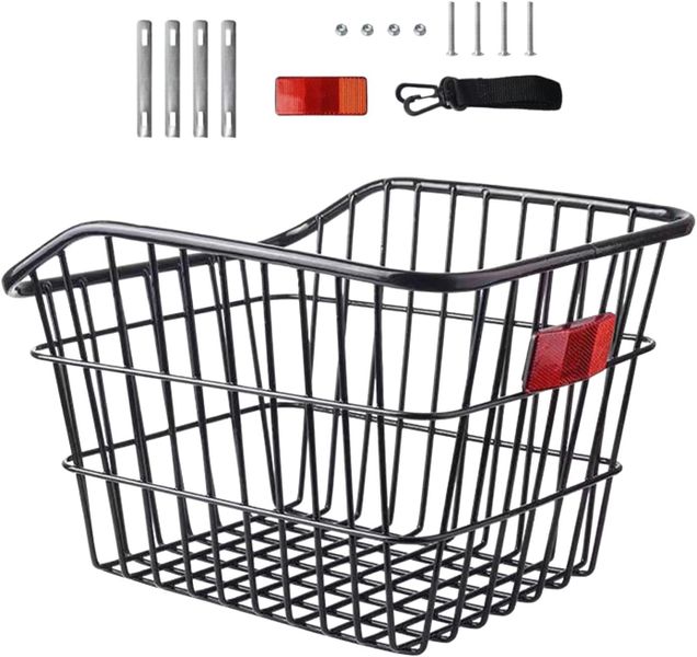 Rear Wire Basket Rack/Cycling Wire Rear Basket/Metal Rear Basket