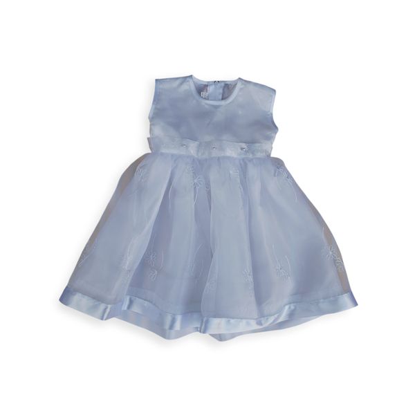 White Lace, Tulle and Satin Baby Girl Dress for a Special Occasion