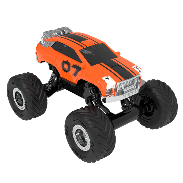 DRIVEN by Battat Monster Truck - Cyborg with Lights and Sounds