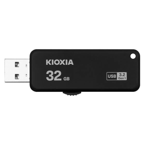 Kioxia, 32gb, 3.2, Gen 1,Slider USB, Works With Windows &amp; Mac