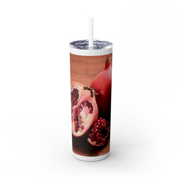 Pomogranates 600ml Stainless Steel Tumbler