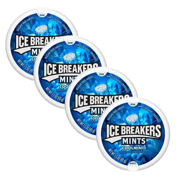 Ice Breakers Mints Cool Mint 4 x 42g Shop Today. Get it Tomorrow