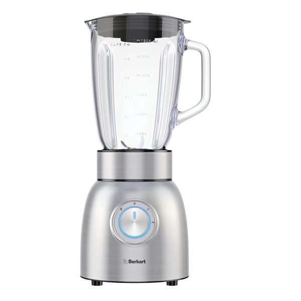 Berkart Blend-Meister 1000 - 1.8L Glass Jug Blender - Stainless Steel
