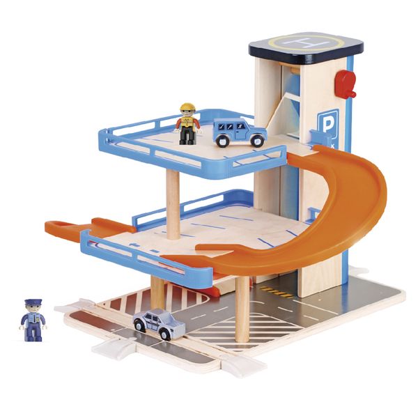 TopBright - Parking Garage: 3 Levels and Helipad - 58 x 45 x 40 cm