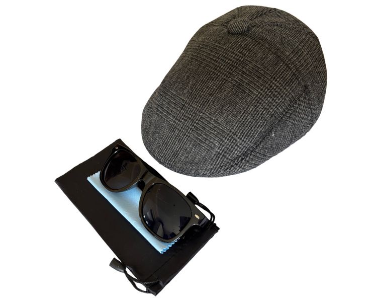 Buttoned With Sunglasses image