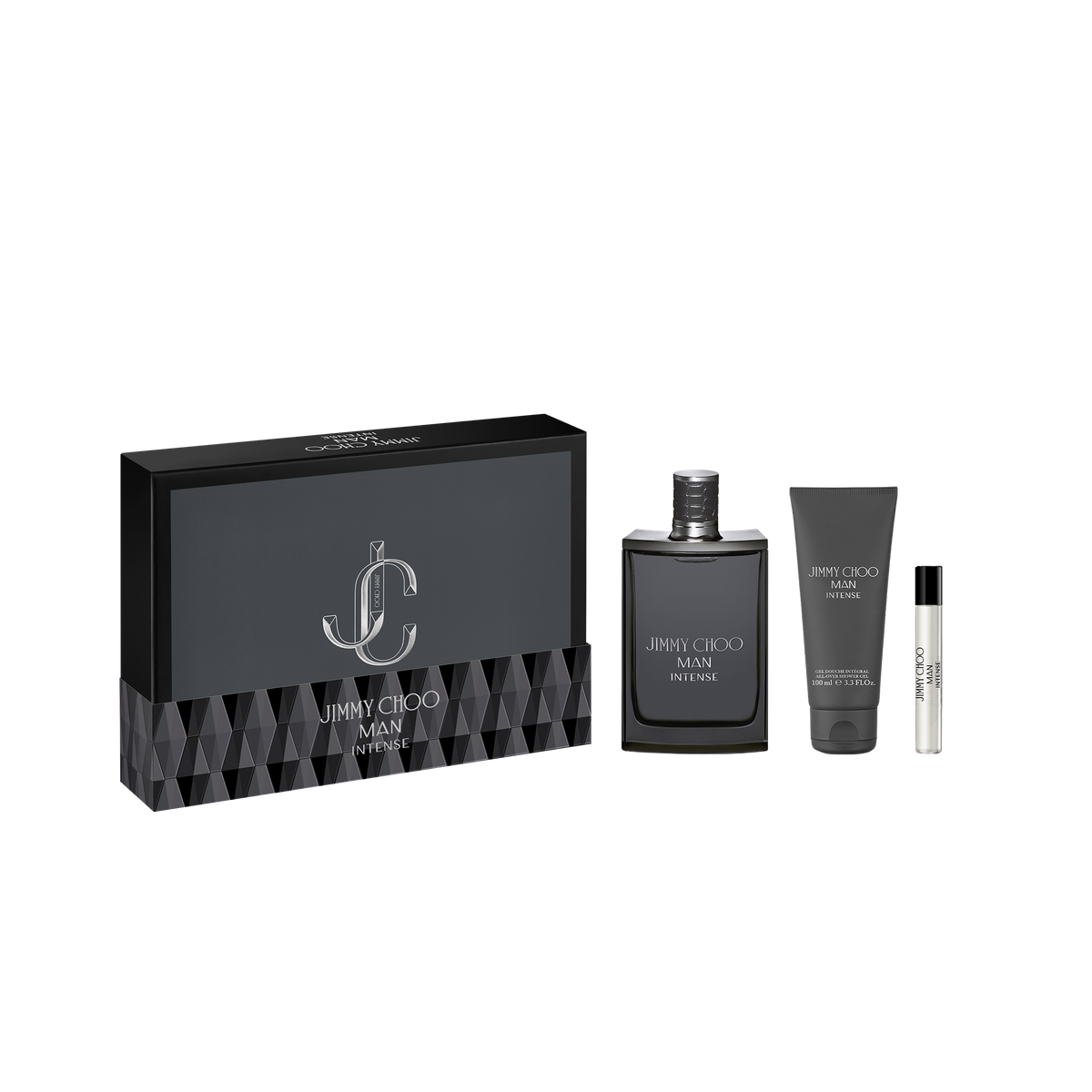 Jimmy Choo Man Intense Set Edt 100ml+Showergel 100ml +7.5ml Travel