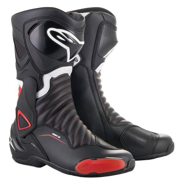Smx 6 V2 Motorcycle Boots - Black/Red image