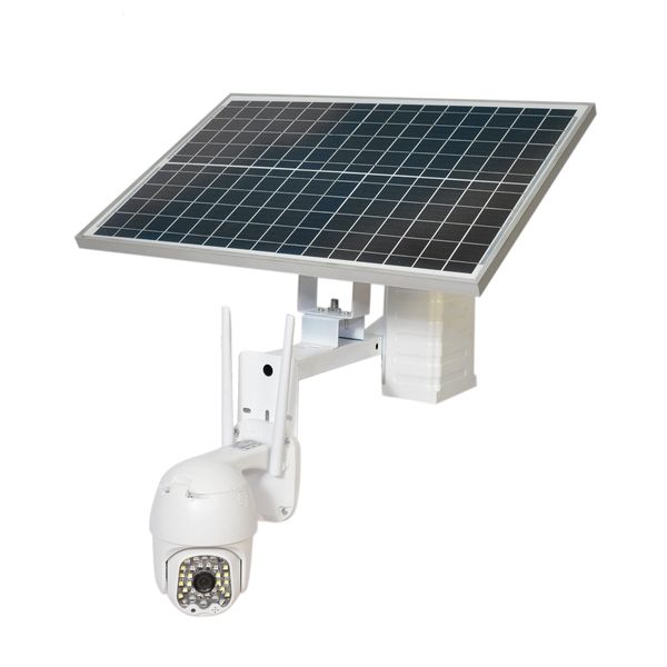 Solar security 4G 2MP PTZ Camera with night vision &amp; human motion tracking