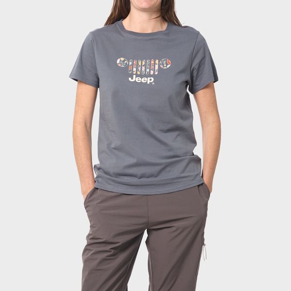 Fashion Grille Tee Grey