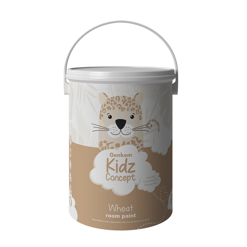 Genkem Kidz Room Paint Kids 5lt Wheat | Shop Today. Get it Tomorrow ...