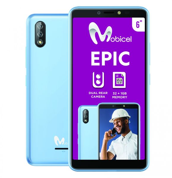 Mobicel Epic 32GB Dual Sim Blue - VC Locked