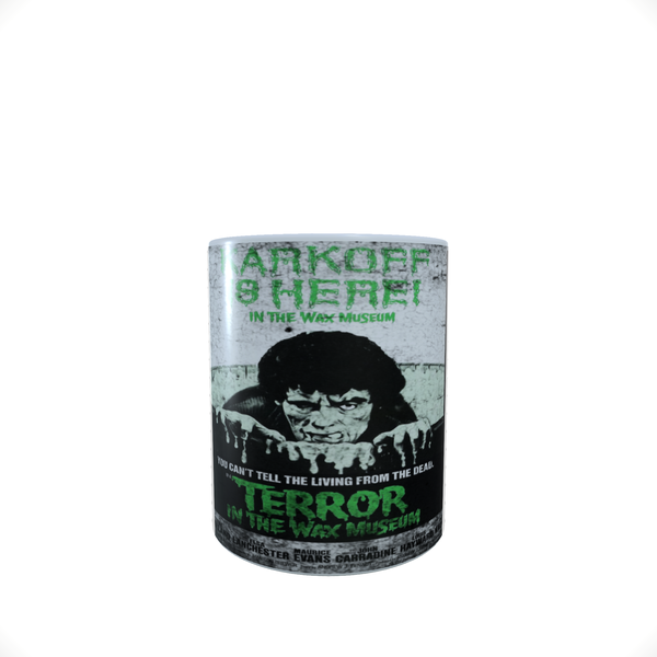 Vintage Horror Movie - Terror in the wax museum - Coffee Mug