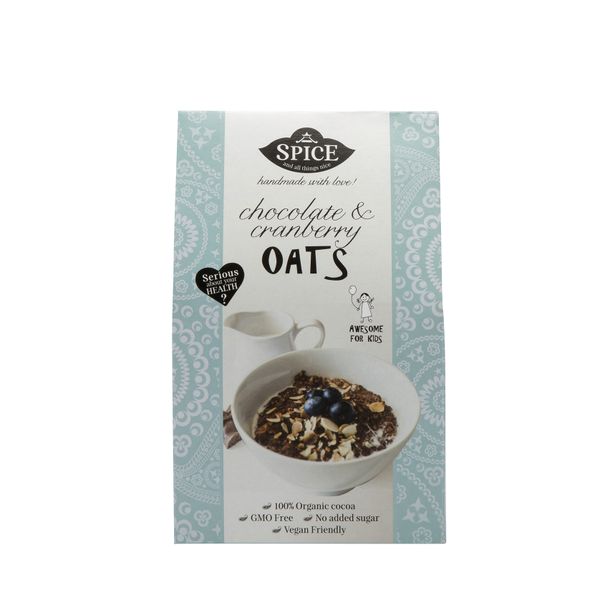 Spice &amp; All Things Nice - Chocolate Oats &amp; Cranberries - 500g