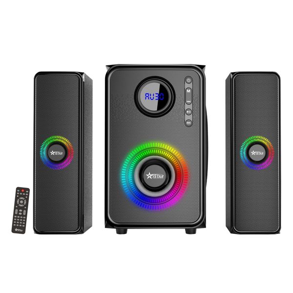 iSTAR - Multimedia Speaker &amp; Rich Bass Subwoofer Sound System