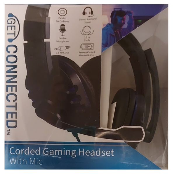 Corded Gaming Headset with Microphone