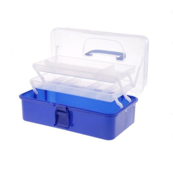 2 Layer Fishing Tackle Storage Box