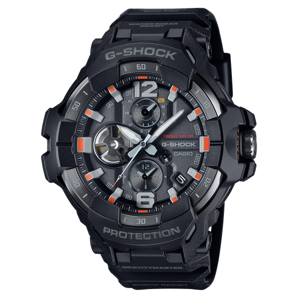 G-Shock Mens 200m Bluetooth Solar Gravitymaster - GR-B300EC-1ADR