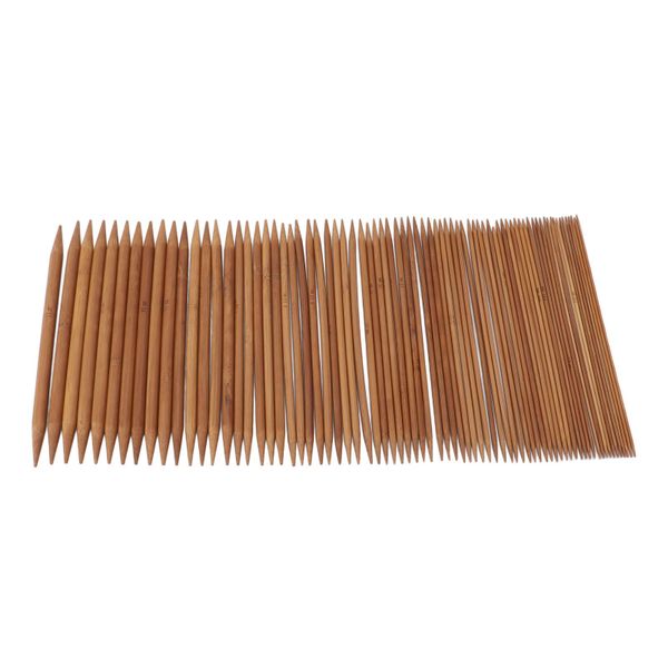 Knitting Needles Set 75Pcs Bamboo Double Pointed image