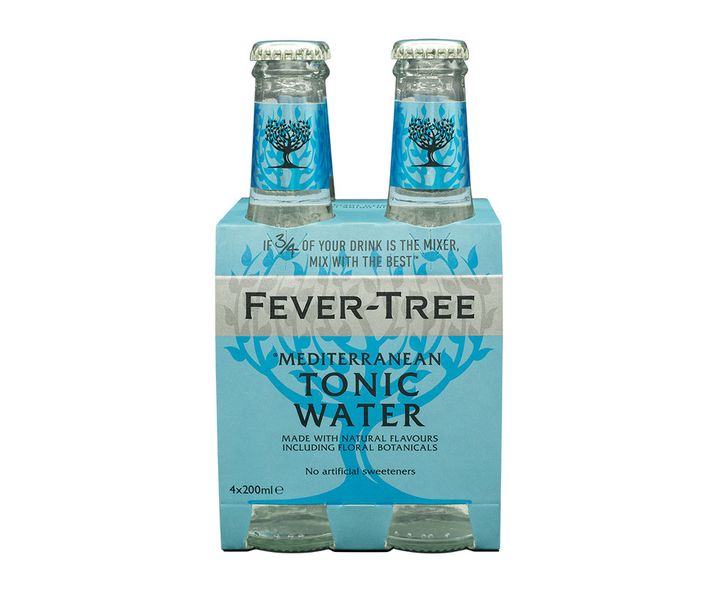 Fever Tree Mediterranean Tonic - 4 x 200ml