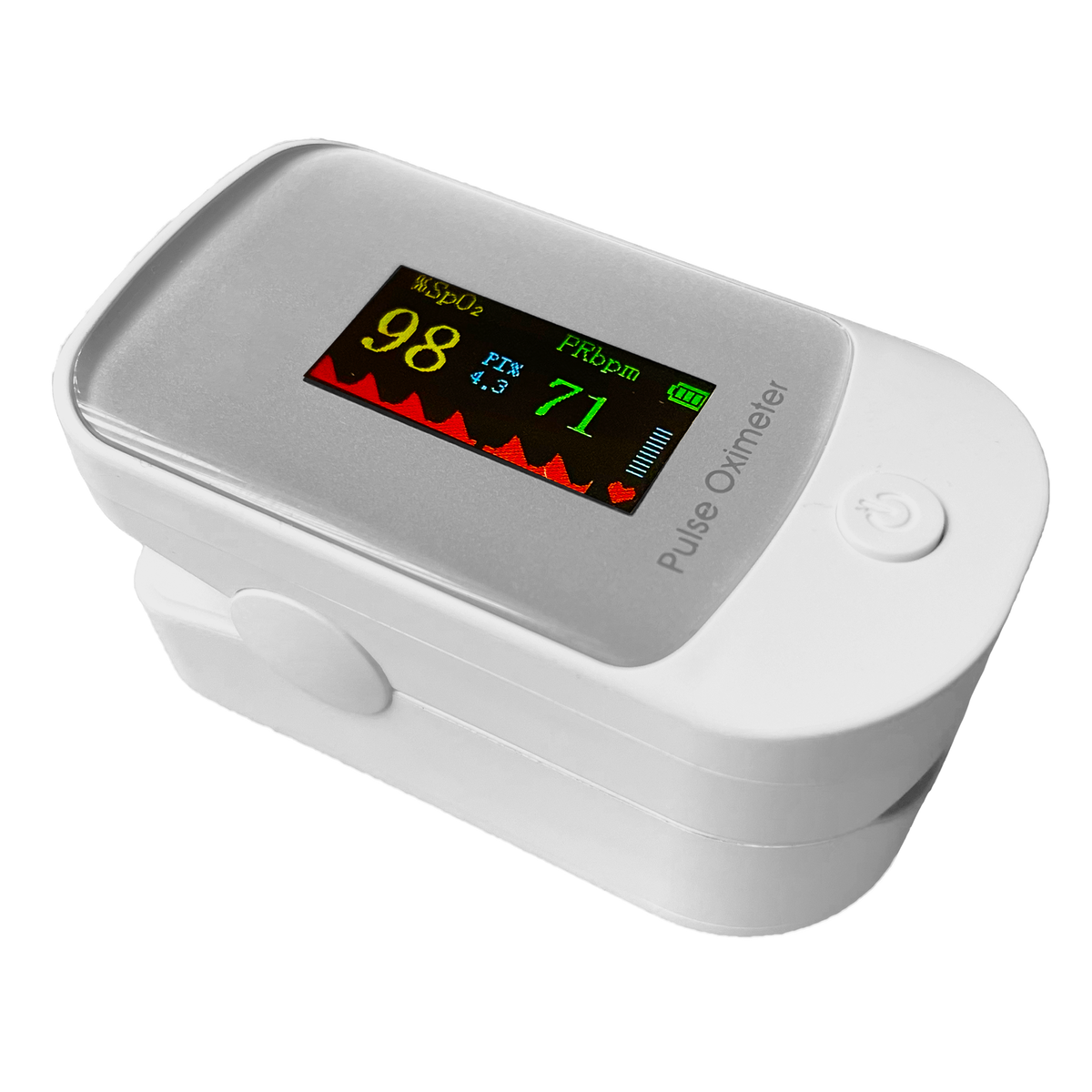 Vizia Pulse Oximeter Medical Finger Oxygen Level Monitor Oxymeter Silver Buy Online in South