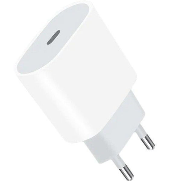 Type C Charger WUW-C145 - Type C Adapter 20W White C Type Charger Adapter