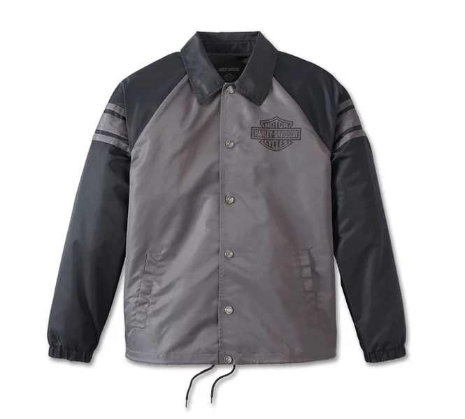 Men's Number 1 Coaches Jacket - Blackened Pearl
