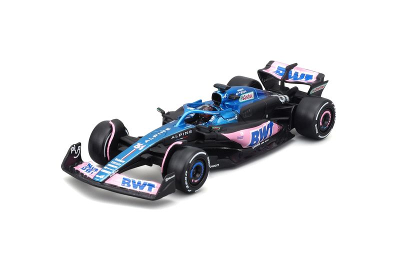 Bburago 1/43 BWT Alpine F1 A523 2023 Collectors Hard Case #31 Esteban Ocon