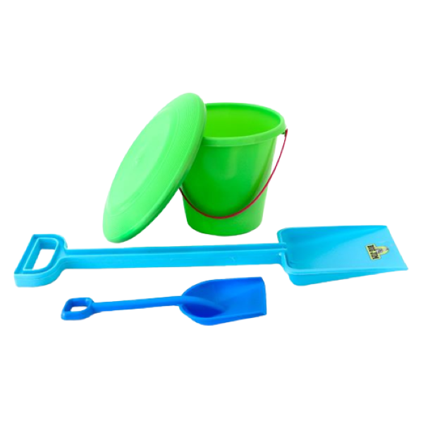 Beach Toys for Kids/Sandpit Beach Bucket/Frisbee/Spades Toddler Set