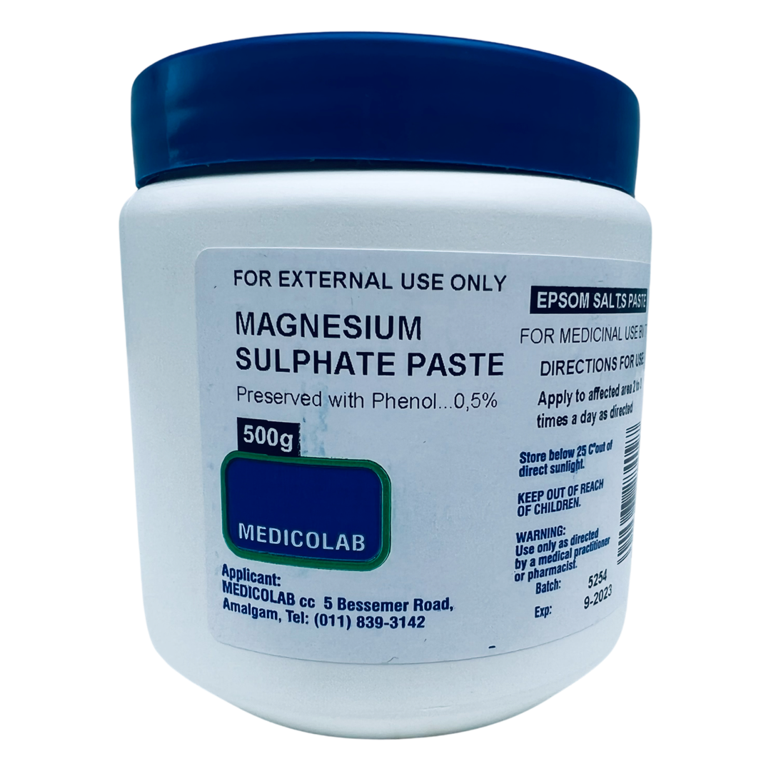 Magnesium Sulphate Paste 500g Buy Online In South Africa Takealot