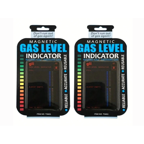 2-Pack Propane-Butane Gas Magnetic Level Indicator - Gas Tank Gauge Image