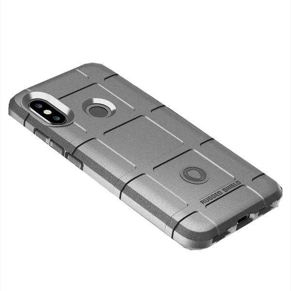 Rugged Shield Back Case for Xiaomi Mi A2 Lite (Redmi 6 Pro) - Grey