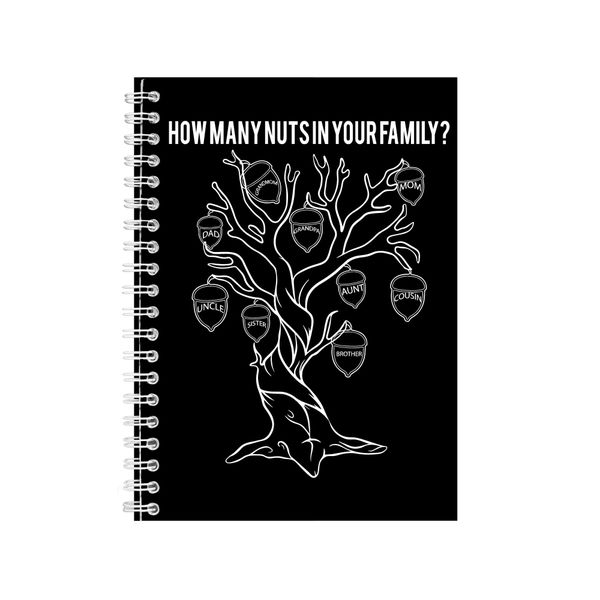 Family Notebook Gift Idea Writing Book Notepad Pad 37