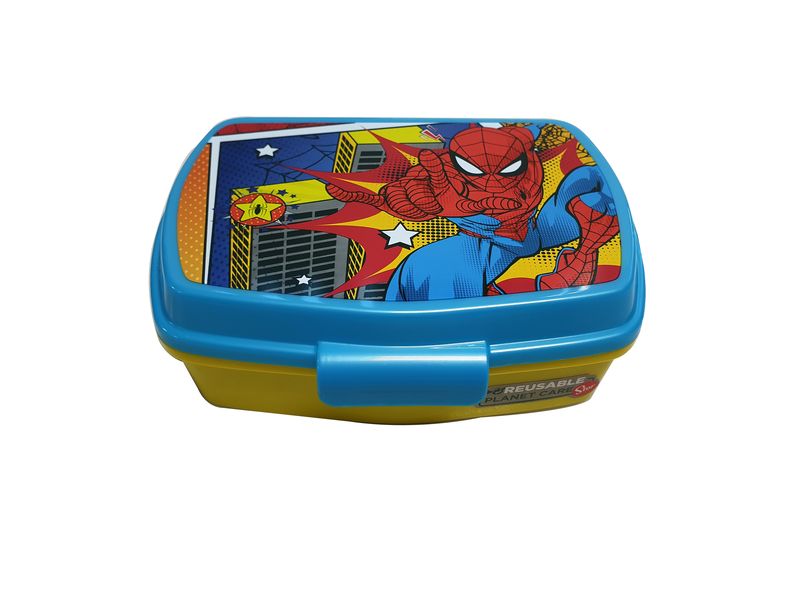 Spiderman Arachnid Grid Funny Sandwich Box