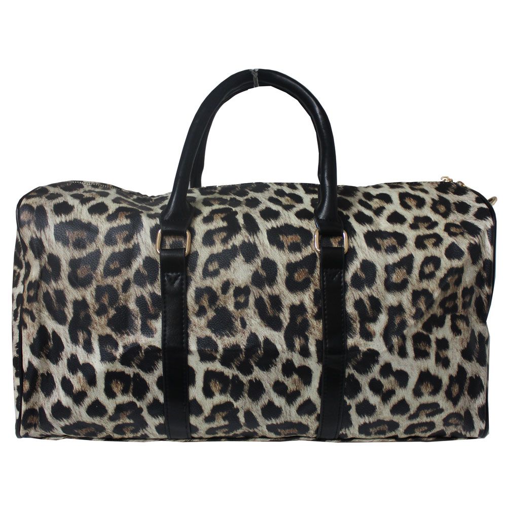 Blackcherry Leopard Print Overnight Bag | Buy Online in South Africa ...