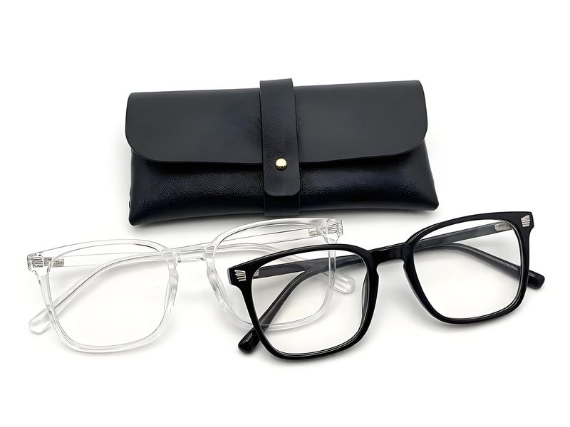 2 Pieces Blue Light Blocking Glasses, Screen Use UV/Glare Protection