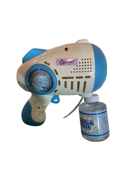 Kids-Up Led Light Bubble Gun Machine Fully Automatic Handheld 8 Hole