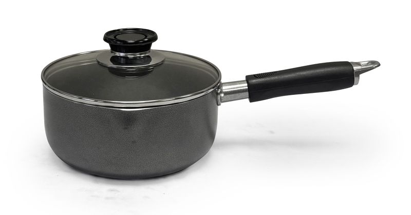 Real Chef Non Stick Sauce Pan With Lid - 18cm